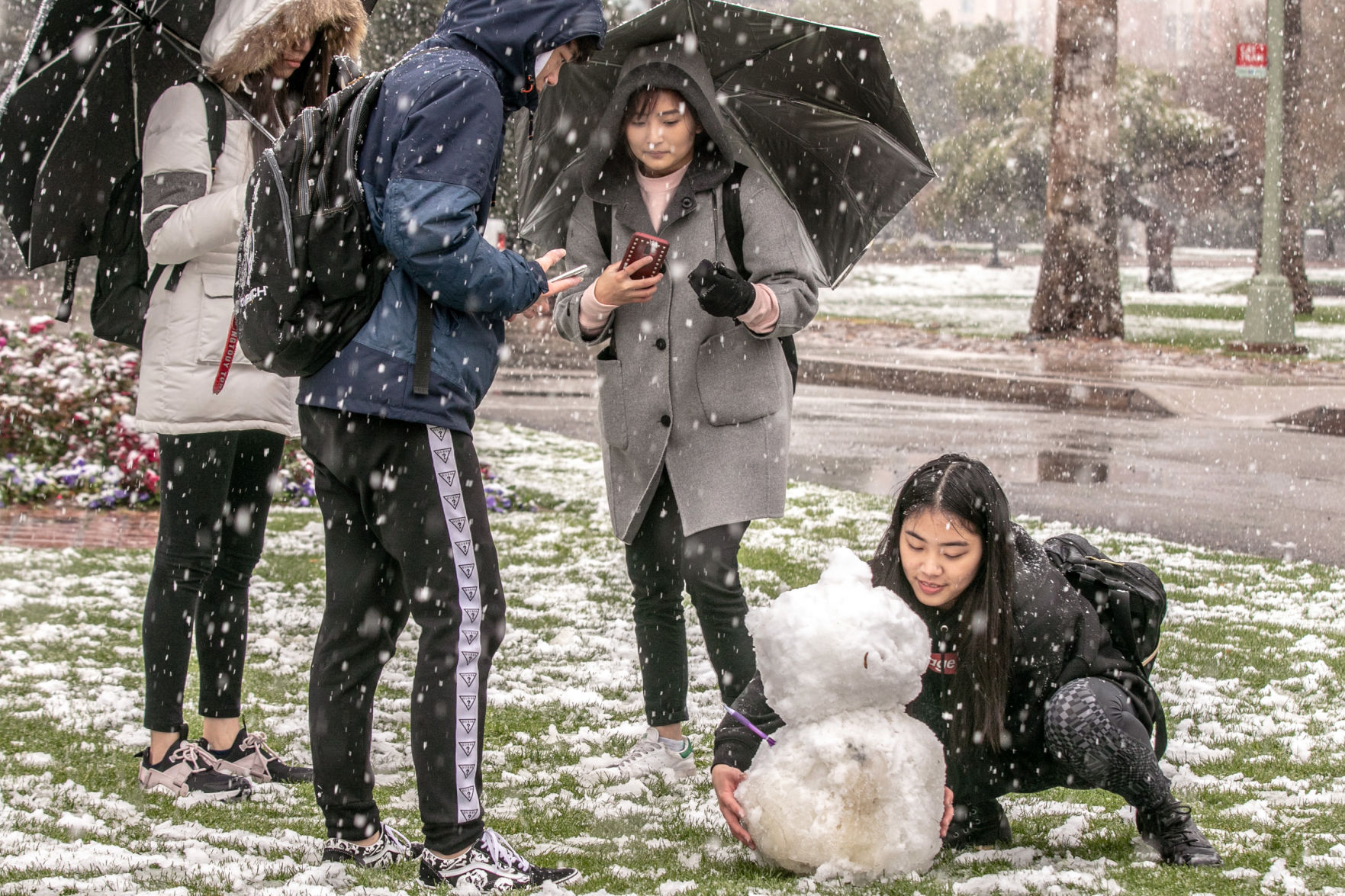 Snow in Tucson